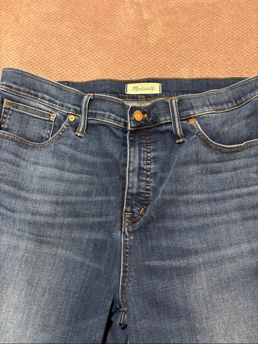 MADEWELL 10” High Rise Skinny Jeans